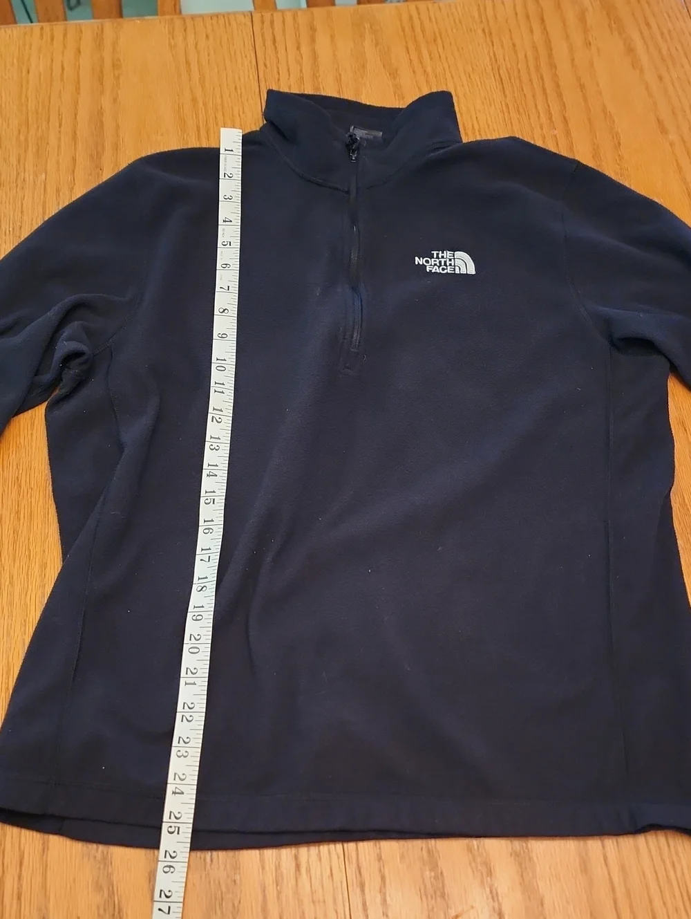 The North Face Black Half-Zip Fleece Pullover